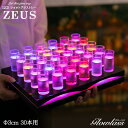 楽天HAPPYJOINT（ハッピージョイント）《トレーのみ》30本用 Φ3cm LEDショットグラストレー【Zeus】GLOWLASS【光るグラス 光るショットグラス 光る LED ショットグラス お酒 テキーラ パーティーグッズ 光るグッズ おしゃれ 可愛い BAR 演出 イルミネーション 飲食店 クラブ 30ml 45ml 30cc 45cc】