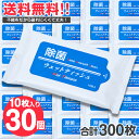 《30個セット》 除菌 アルコール ウェットティッシュ　合計300枚入り 【 ウエットティッシュ アルコールティッシュ ふた 携帯用 除菌シート 携帯 持ち運び 小型 小さい ポケット サイズ まとめ売り まとめ買い 業務用 国産 日本製 旅行 ウイルス対策 送料無料 】 その1