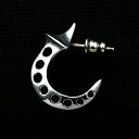 SBMW シルバーピアス HUMANOID PIERCED EARING1 シルバー925 メンズ レディース 