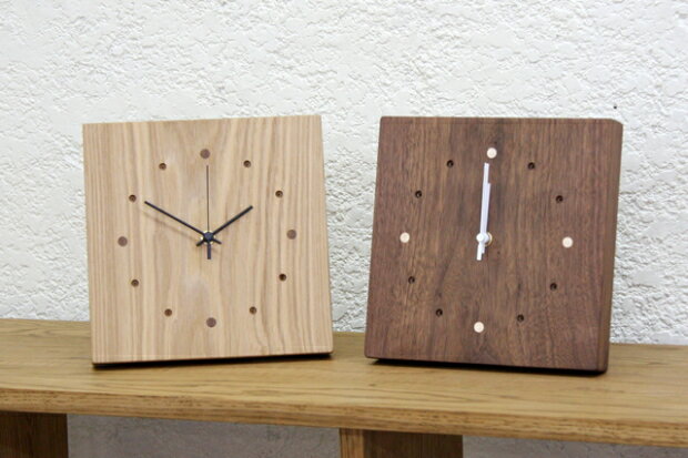 時計 木の時計 木製時計 掛け時計 