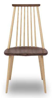 ダイニングチェア 椅子 アバンティ JAV-DC1131X 食堂 食卓 天然木 ウォールナット オーク ツートン デ..