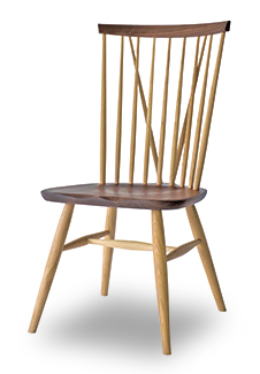 ダイニングチェア 椅子 イス NEWMCKINLEY ニューマッキンレイ NM237 OWA ツートン 天然木 オーク ウォールナット ロクロ ウィンザー 飛騨産業 キツツキ 国産 日本製【smtb-KD】【P10】