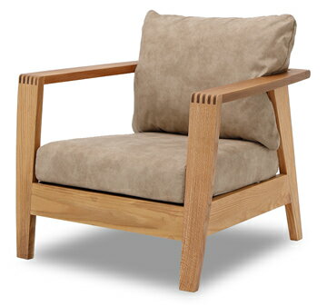 ソファ ソファー レガシー 一人掛け 1P IC-052 天然木 オーク 肘付き アーム シンプル ナチュラル 布張り ファブリック コンパクト クッション 開梱・設置サービス【smtb-KD】【P10】