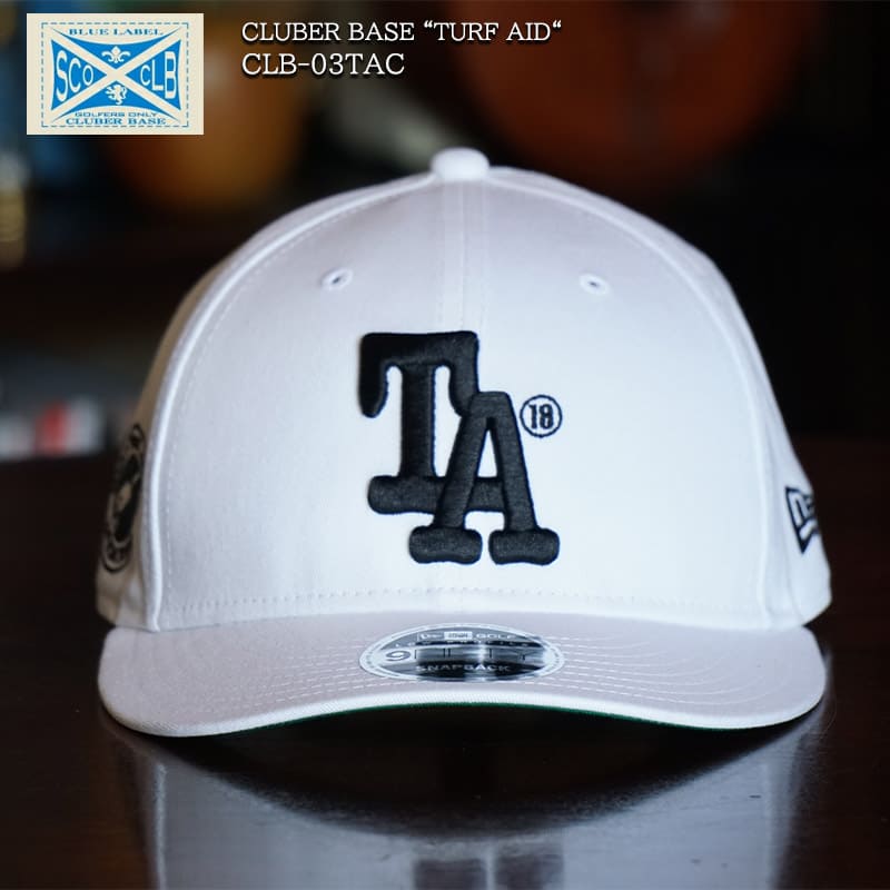 木の庄帆布 公式 【Cluber Base】CLUBER BASE*NEW ERA / 9FIFTY T.A CAP 限定数量発売 クラバーベース ターフエイド/ニューエラ コラボ T.Aキャップ