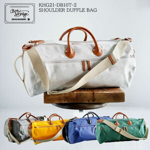 木の庄帆布 公式 ショルダーダッフルバッグ SHOULDER DUFFLE BAG メンズ レディース キャンバス 大きめ 日本製 Made in Japan 帆布バッグ 帆布かばん 【KinoshoTRANSIT】