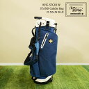 【おまけプレゼント!】木の庄帆布 公式 スタンドキャディバッグ マリンブルー STAND Caddie Bag LIMITED EDITION 2023年モデル...