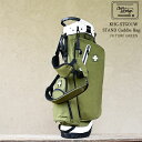 【おまけプレゼント!】木の庄帆布 公式 KHG-STG01W スタンドキャディバッグ ターフグリーン STAND Caddie Bag LIMITED EDIT...