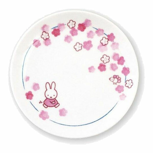 ミッフィー「ほのか/中皿(花)」