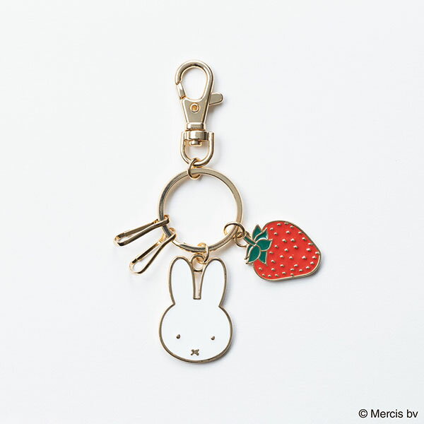 【海外販売NG】ミッフィー「BRUNA FRUIT/チャーム(ミッフィー)」