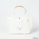 【海外販売NG】ミッフィー「BRUNA BOA APPLIQUE/トートバッグ(アイボリー)」