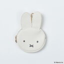 【海外販売NG】ミッフィー「MIFFY RED FRUITS/ダイカットポーチ(アイボリー)」