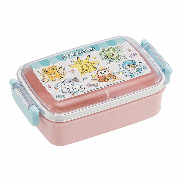 ポケットモンスター「ポケモン Popping Up/抗菌 食洗機対応 ふわっとフタタイトランチボックス角型」