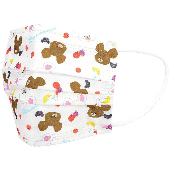 くまのがっこう「不織布子供マスク1...