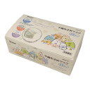 San-X すみっコぐらし「ふしぎなうさぎのおにわ/不織布子供マスク(プリーツ) 箱入 (25枚入)」