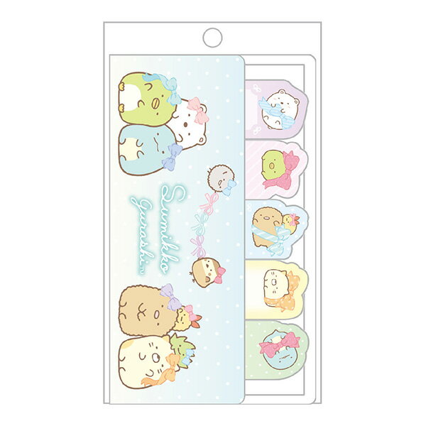 San-X すみっコぐらし「付箋マーケット/インデックス付箋メモ(MH11804)」