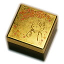 【海外販売NG】 金沢箔貼 はろうきてぃ「宝石箱(桜)」
