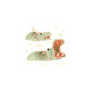 うつし金蒔絵「動物園の仲間たち/カバ」