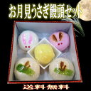 【十五夜お月見うさぎ饅頭セット】【送料無料】ご予約承り中...