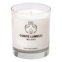 【無料サンプル付き】【正規品】CONTE LUMELLI Dolomiti Onsen Scented Candle 185g ー 温泉の静けさを感じる癒しの香...
