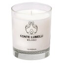 【無料サンプル付き】【正規品】CONTE LUMELLI Guardami Scented Candle 185g ー 繊細な花の香りとウッディな余韻で包まれる...