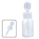 金鵄製作所【マーカー投薬瓶 30mL スポイト付キャップ(ホワイト:白)1箱(200本入)内用ラベル付 B2550-00000】水剤瓶 おくすりボトル 薬容器 30ccボトル キンシ スポイト瓶