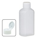 金鵄製作所【マーカー投薬瓶 150mL ワンタッチキャップ(ホワイト:白)1箱(80本入) 内用ラベル付 B35B0-00000】水剤瓶 おくすりボトル 薬容器 150ccボトル キンシ