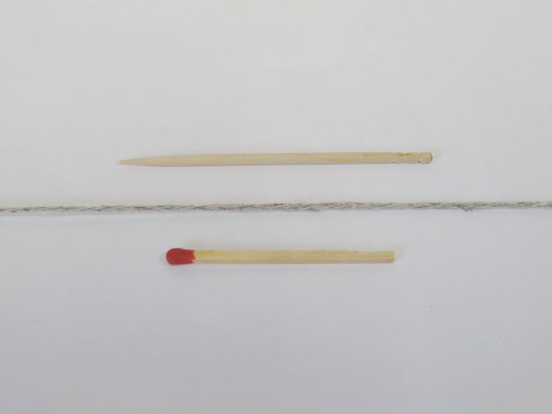 【麻リネン14×6（生成・かせ）】　手織りにも手編みにも。いろいろな太さ、種類の...