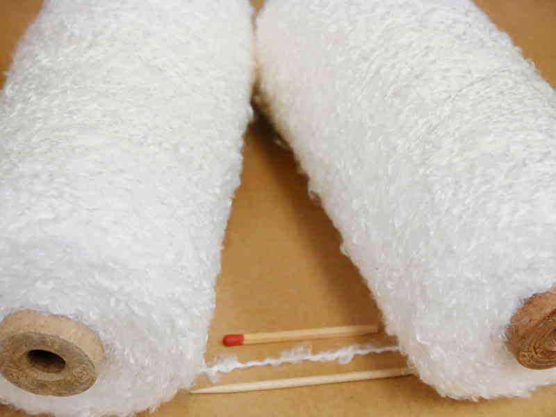 乐天商城 - 【シルク真綿ファンシーヤーン（巻き）】　ふっくらやわらか、軽さバツグンのシルクの変化糸です