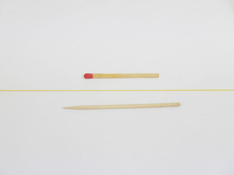 【60／4スーピマ綿（イエロー）】　質の良い極細の綿糸をお探しの方に。
