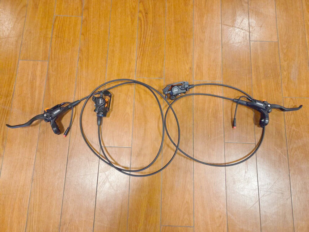 E'KEI R7/F7/R5pro 20インチ/26インチ XODブレーキ ペダル付原動機付自転車専用　OXD油圧式ブレーキ 左..