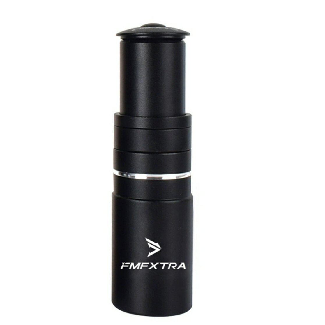 Bicycle Handlebar Riser Headset Extender (2 types available) - 115mm Height Adjustment - Custom Parts for MTB, Hybrid Bikes, Stem Adapter, Height Adjustment Adapter, Riser, Head-Up Adapter, Stem Adapter - Black - Bicycle Parts, Custom Parts