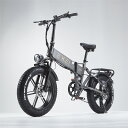 E’KEI R7 ファットタイヤ 20インチ 電動折りたたみ電動アシスト自転車 