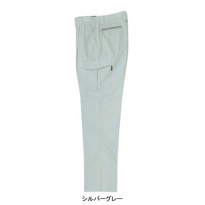 作業服 1256W105〜W120他のサイズを選ぶ● 商品説明●春夏用●素材：ポリエステル65％・綿35％●通気性、吸汗・速乾、清涼、スムーズアップ、イージーケア、防縮防シワ、グレー系●サイズ：70（ウエスト/70、股下/80）、73（ウエスト/73、股下/80）、76（ウエスト/76、股下/80）、79（ウエスト/79、股下/80）、82（ウエスト/82、股下/80）、85（ウエスト/85、股下/80）、88（ウエスト/88、股下/80）、91（ウエスト/91、股下/80）、95（ウエスト/95、股下/80）、100（ウエスト/100、股下/80）、105（ウエスト/105、股下/80）、110（ウエスト/110、股下/80）、115（ウエスト/115、股下/80）、120（ウエスト/120、股下/80）●カラー：シルバーグレー、ストーンブラック、アラスカグリーン商品仕様●通気性が良く、特殊カッティングのスムーズアップ機能で動きやすく、着心地の良い作業服。10081256コーディネイト商品半袖ブルゾン1251長袖ブルゾン1254半袖シャツ1252長袖シャツ1253スラックス1250
