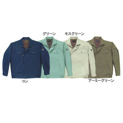 作業服 1354XL4L〜5L他のサイズを選ぶ●●商品説明●春夏用●素材：綿100％●プリーツロン、XEカット、通気性、吸汗・速乾、スムーズアップ、伸縮素材、ソフト風合い、防縮防シワ、形態安定、ネイビー系●サイズ：S（肩巾/49、胸囲/107、袖丈/50、着丈/61）、M（肩巾/50.5、胸囲/111、袖丈/53、着丈/63）、L（肩巾/52、胸囲/115、袖丈/55.5、着丈/65）、LL（肩巾/53.5、胸囲/119、袖丈/57、着丈/67）、XL（肩巾/55、胸囲/123、袖丈/57.5、着丈/69）、4L（肩巾/56.5、胸囲/127、袖丈/57.5、着丈/71）、5L（肩巾/58、胸囲/131、袖丈/57.5、着丈/71）●カラー：コン、グリーン、モスグリーン、アーミーグリーン●機能：携帯電話収納ポケット付、内ポケット付、メッシュプリーツロン採用、樹脂ファスナー、金属ボタン商品仕様●ストレッチ素材とスムーズアップ機能でツッパリ感がなく、動きやすい快適作業服。10081354コーディネイト商品半袖ブルゾン1351半袖シャツ1352長袖シャツ1353ツータックスラックス1350ツータックラットズボン1356
