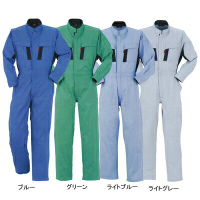 作業服 600S〜LLXL4L他のサイズを選ぶ●●●商品説明●春夏用●素材：綿100％●ツナギ服、吸汗・速乾、ブルー系●サイズ：S（バスト/110、肩幅/46、長裄丈/54、ウエスト/90、股下/69、背丈/47、標準身長/160〜165）、M（バスト/114、肩幅/48、長裄丈/56、ウエスト/94、股下/72、背丈/48、標準身長/165〜170）、L（バスト/118、肩幅/50、長裄丈/58、ウエスト/98、股下/75、背丈/49、標準身長/170〜175）、LL（バスト/122、肩幅/52、長裄丈/60、ウエスト/102、股下/78、背丈/50、標準身長/175〜180）、XL（バスト/126、肩幅/54、長裄丈/62、ウエスト/106、股下/81、背丈/51、標準身長/180〜185）、4L（バスト/130、肩幅/56、長裄丈/64、ウエスト/110、股下/84、背丈/53、標準身長/185〜195）、5L（バスト/134、肩幅/58、長裄丈/66、ウエスト/114、股下/87、背丈/55、標準身長/190〜200）、6L（バスト/138、肩幅/60、長裄丈/68、ウエスト/118、股下/87、背丈/57、標準身長/195〜205）●カラー：ブルー、グリーン、ライトブルー、ライトグレー●機能：脇メッシュ、キュームドライ、フラップマジックテープ、袖口マジックテープ、ペン差し、ナイロンファスナー、脇ゴム、日本素材商品仕様●吸汗・速乾性素材がソフトでドライな着心地をキープ。1003600　