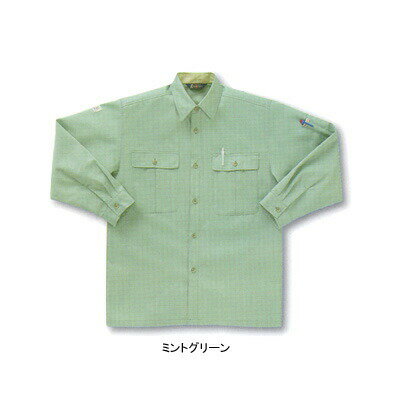 Rakuten - サンエス 作業服 BC379E 長袖コーディネートシャツ 4L-5L