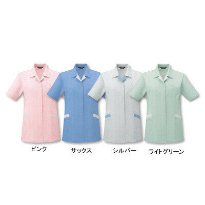 Work Clothes - サンエス 作業服 AG10773 半袖スモック 4L-5L