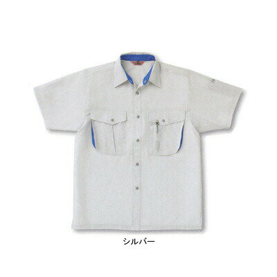サンエス 作業服 AG10007 半袖シャツ XL(＝3L＝EL)サイズ