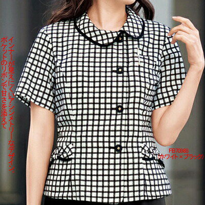 事務服・制服・オフィスウェア ヌーヴォ FB70988 オーバーブラウス 21号-23号