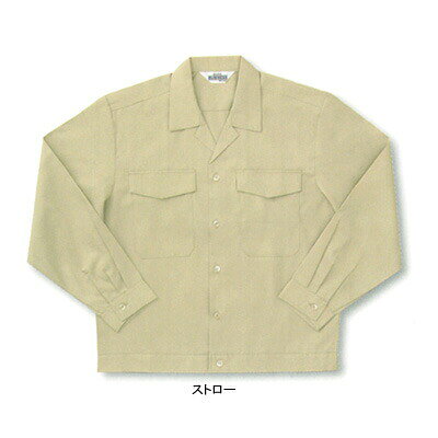 作業服 GK320S〜LLXL他のサイズを選ぶ●●商品説明●春夏用●素材：ポリエステル65％・綿35％●帯電防止素材、カーキ系●サイズ：S（着丈/58、肩巾/42、袖丈/53、胸囲/100）、M（着丈/60、肩巾/44、袖丈/55、胸囲/105）、L（着丈/62、肩巾/46、袖丈/57、胸囲/110）、LL（着丈/64、肩巾/48、袖丈/59、胸囲/115）、XL（着丈/66、肩巾/50、袖丈/61、胸囲/120）、4L（着丈/68、肩巾/52、袖丈/63、胸囲/125）、5L（着丈/70、肩巾/54、袖丈/65、胸囲/130）●カラー：ストロー、ネイビー、ブルー、モスグリーン、グレー●機能：両胸隠しボタン付ポケット●ボタン/プラスチック商品仕様●グンケイエレキノン：特殊導電性繊維（α繊維…耐熱性ポリマーにカーボン微粒子を練り込んだもの）を混入した帯電防止作業用素材です。●洗濯機による100回の洗濯にもほとんど低下のない除電効果●低湿度でも良好な帯電防止効果1001320コーディネイト商品半袖シャツGK310長袖シャツGK319半袖ジャックGK315パンツGK313