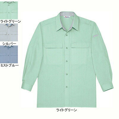 自重堂 作業服 45304 製品制電清涼長袖シャツ XL 作業着 メンズ ワークウェア jichodo かっこいい