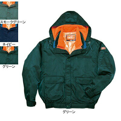 自重堂 作業服 48010 ダブルライナー防寒ブルゾン(フード付) M-LL 防寒着 防寒服 秋冬用 防寒ブルゾン 作業着 メンズ ワークウェア jichodo...