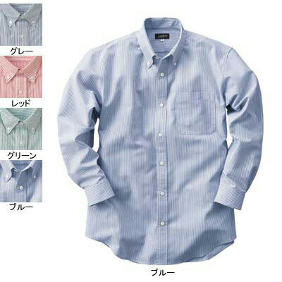 Work Clothes - サービス・アミューズメント サンエス 作業服 JB55016 レディース長袖シャツ(全4色) 3S-LL 作業着 ワークウェア かっこいい メンズ