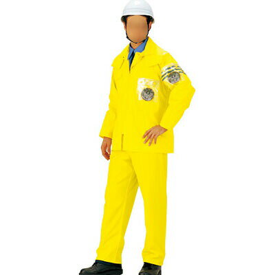 警備服・防犯商品 G-best S422 スターコート・黄(上下組) M-4L ワッペンや吊紐は付属なし セキュリティ