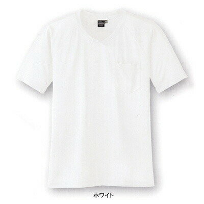 作業着 作業服 コーコス A-667 吸汗速乾・冷感 半袖VネックTシャツ S-5L[作業服から事務服まで総アイテム数10万点以上!][綺麗で丁寧な刺しゅう職人の店]