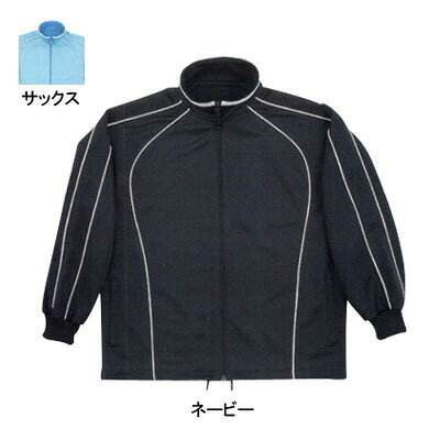商品説明●春夏用●素材/ブリスター(ポリエステル100%)●サイズ：SS(胸囲/100、裄丈/78、着丈/65)、S(胸囲/106、裄丈/80、着丈/67)、M(胸囲/112、裄丈/82、着丈/69)、L(胸囲/118、裄丈/84、着丈/71)、LL(胸囲/124、裄丈/86、着丈/73)、3L(胸囲/130、裄丈/88、着丈/75)、4L(胸囲/136、裄丈/90、着丈/77)、5L(胸囲/142、裄丈/92、着丈/77)●カラー：サックス、ネービー商品仕様