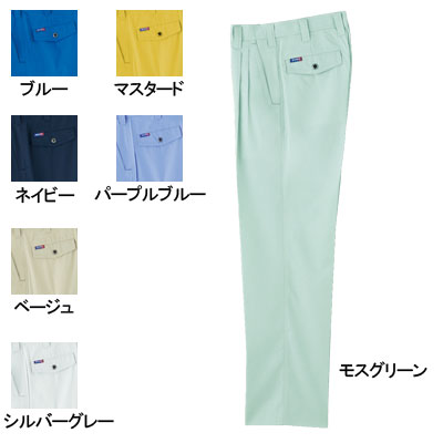 Rakuten - 桑和 SOWA 作業服 作業着 オールシーズン 619 スラックス 70-88 メンズ ソーワ ワークウェア