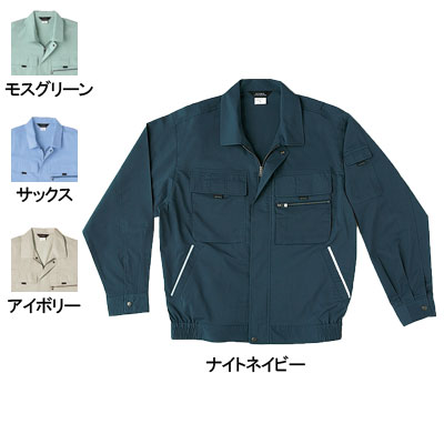 Rakuten - 桑和 SOWA 作業服 作業着 オールシーズン 483 長袖ブルゾン 6L メンズ ソーワ ワークウェア