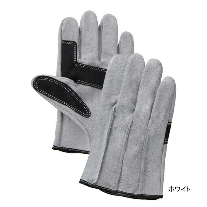 作業用品 富士グローブ 60-SH 牛床皮手袋(10双) L