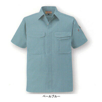 Rakuten - 作業着 作業服 コーコス J-567 製品制電半袖シャツ SS-LL [作業服から事務服まで総アイテム数10万点以上!][綺麗で丁寧な刺しゅう職人の店]